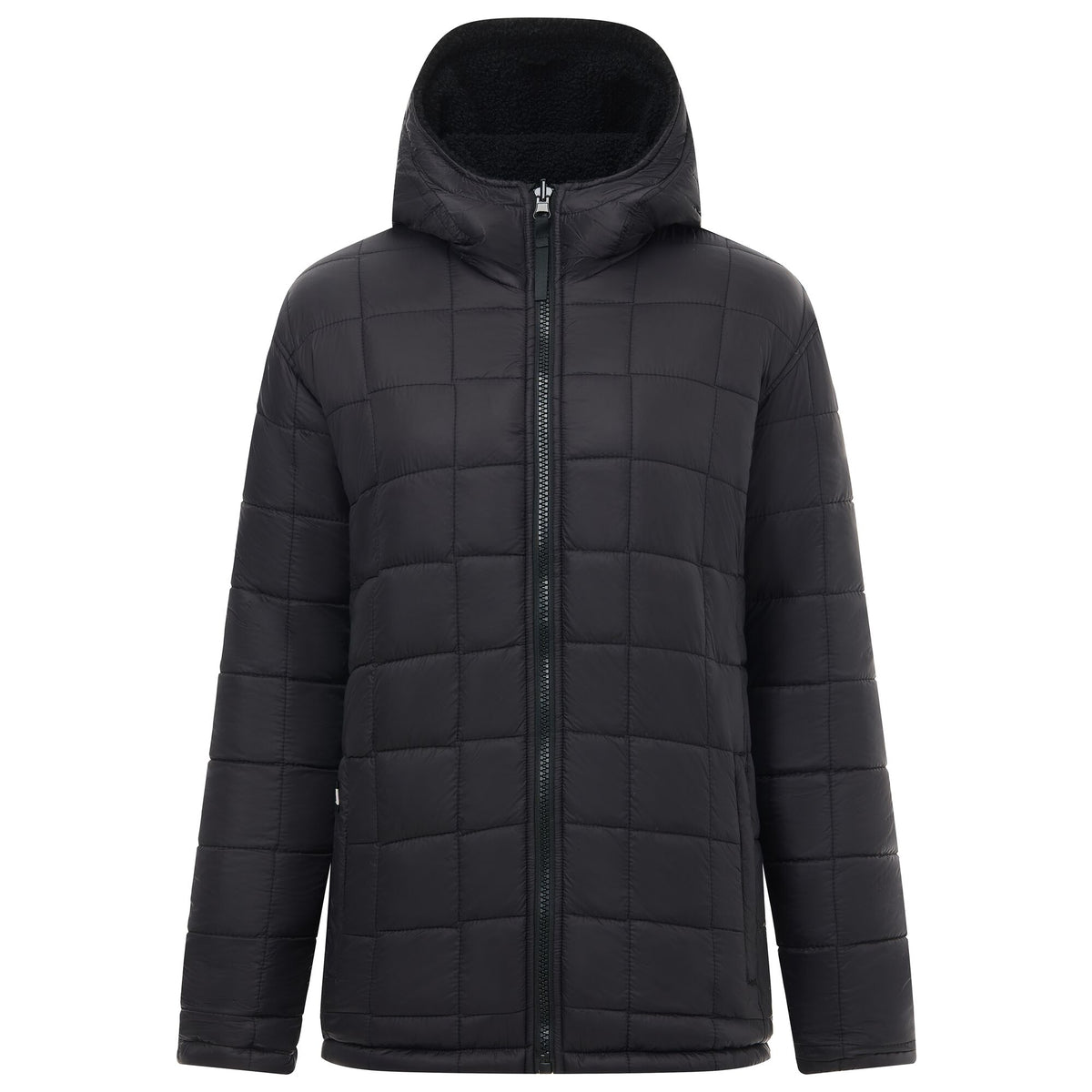 Black - Lifestyle - Regatta Womens-Ladies Frankie Reversible Padded Jacket
