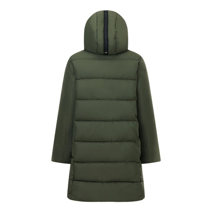 Dark Khaki-Black - Back - Regatta Womens-Ladies Eryn Padded Jacket