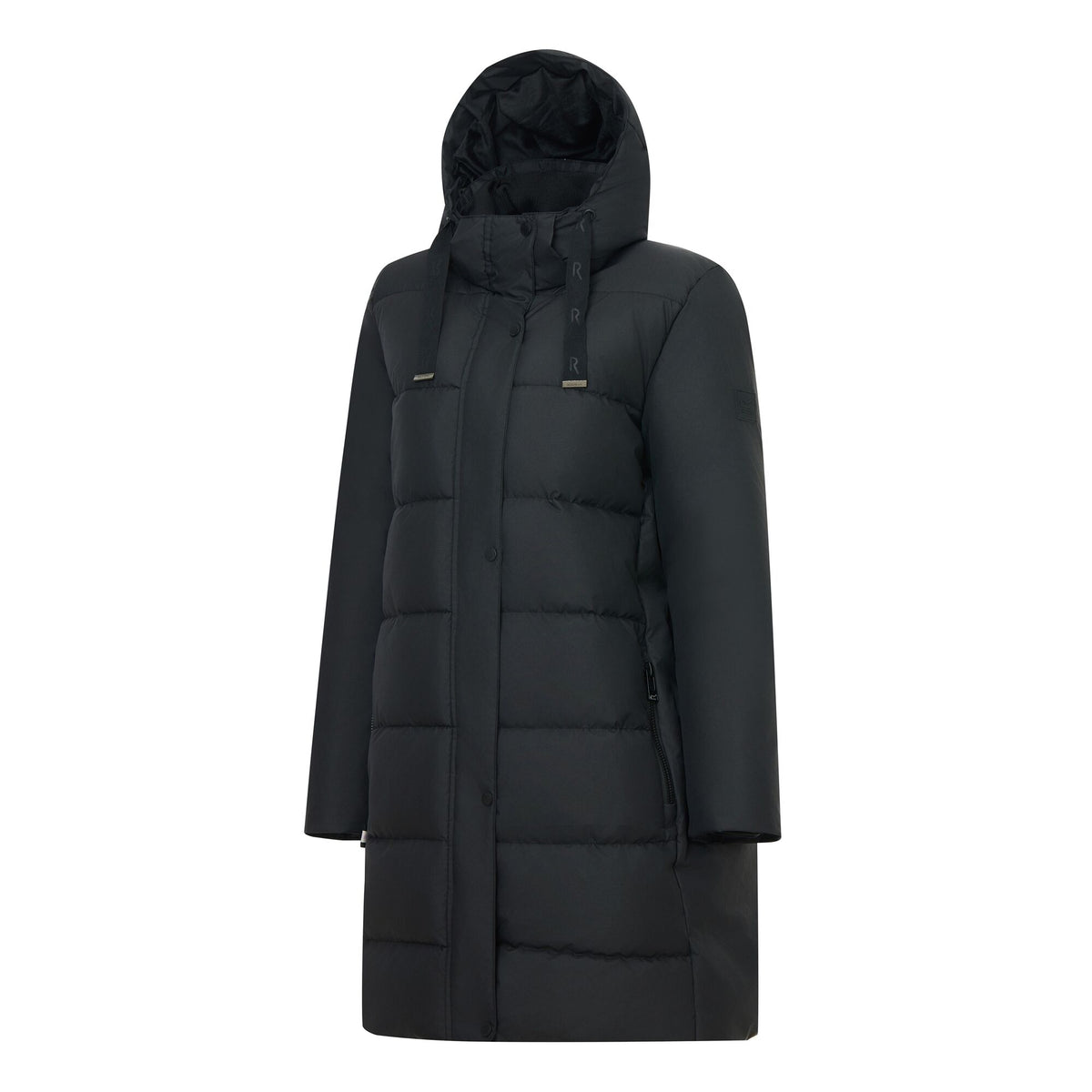 Black - Side - Regatta Womens-Ladies Eryn Padded Jacket