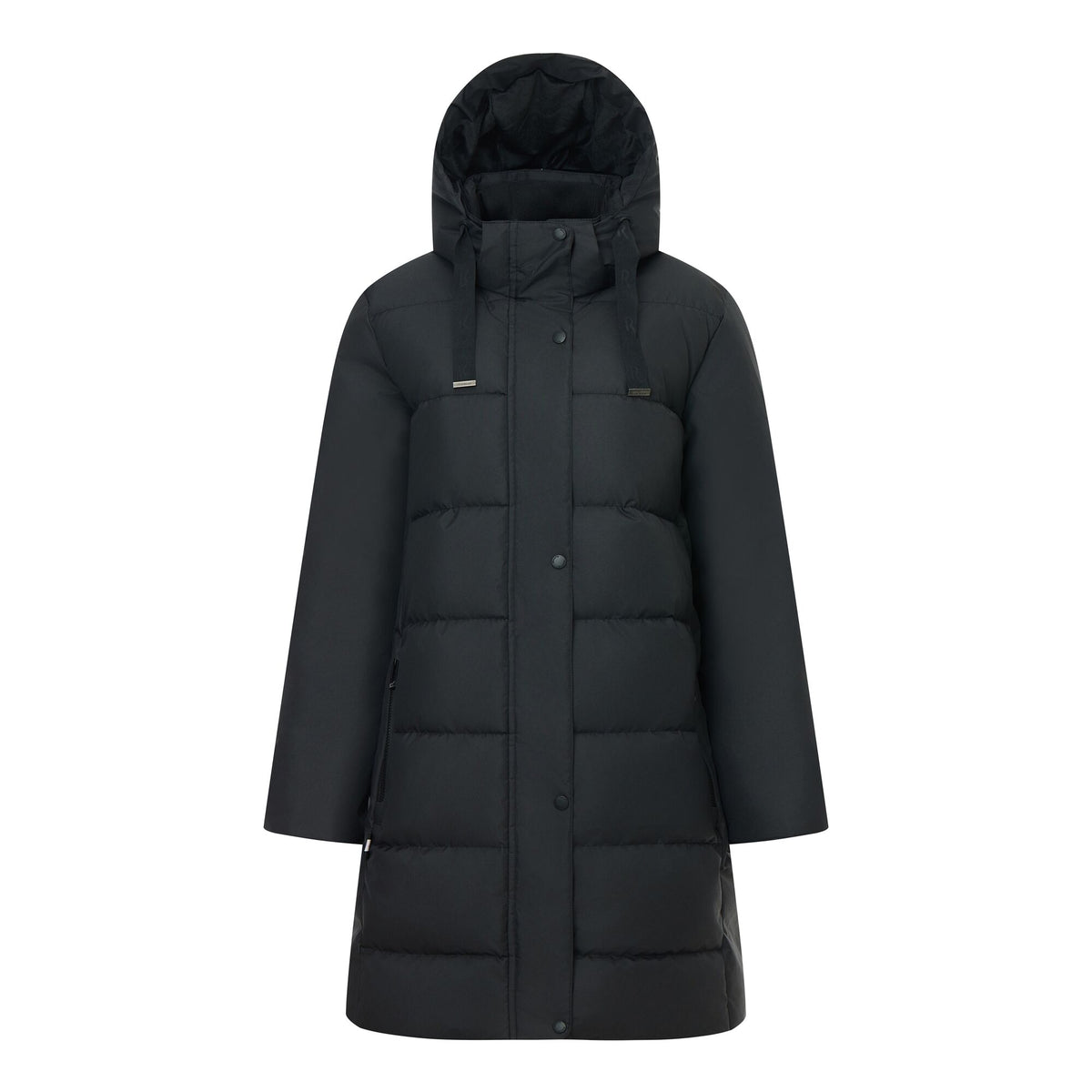 Black - Front - Regatta Womens-Ladies Eryn Padded Jacket