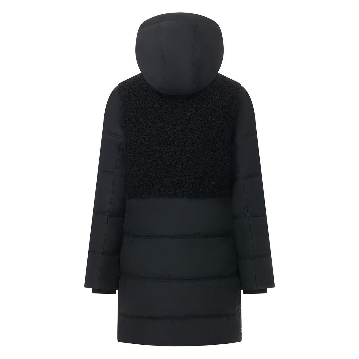 Black - Back - Regatta Womens-Ladies Borg Padded Jacket