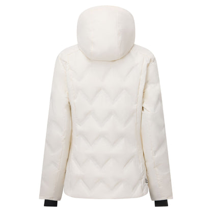 Egret - Back - Dare 2B Womens-Ladies Enfold II Padded Ski Jacket