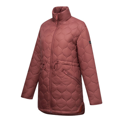Dark Cherry - Side - Regatta Womens-Ladies Gaia Quilted Jacket