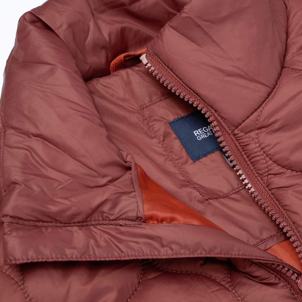 Dark Cherry - Pack Shot - Regatta Womens-Ladies Gaia Quilted Jacket