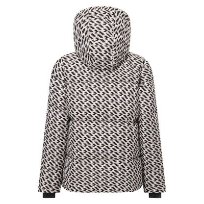 White Pepper - Back - Dare 2B Womens-Ladies Allure Geometric Ski Jacket