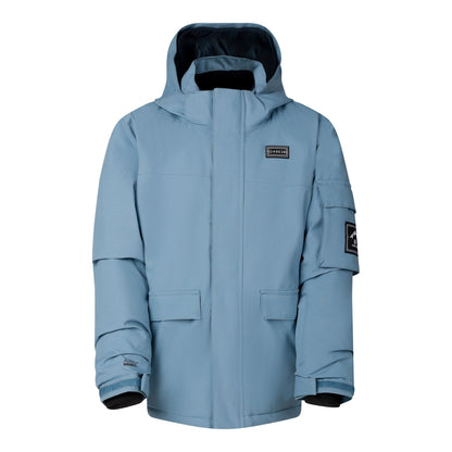 Dusky Blue - Front - Dare 2B Childrens-Kids Shredder II Ski Jacket