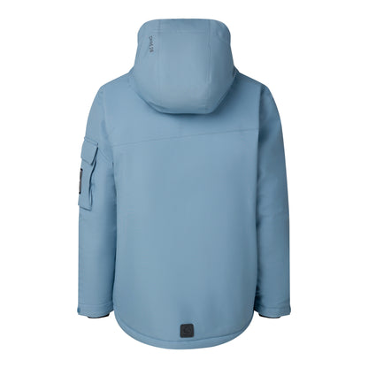 Dusky Blue - Back - Dare 2B Childrens-Kids Shredder II Ski Jacket