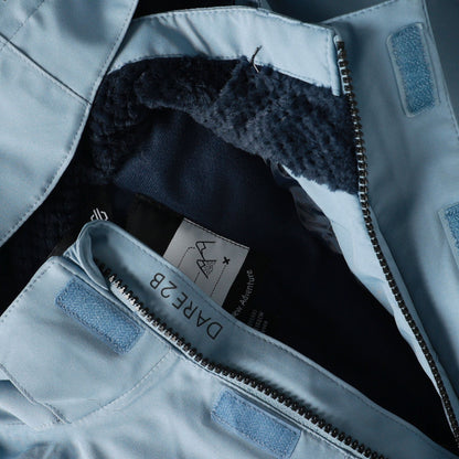 Dusky Blue - Lifestyle - Dare 2B Childrens-Kids Shredder II Ski Jacket