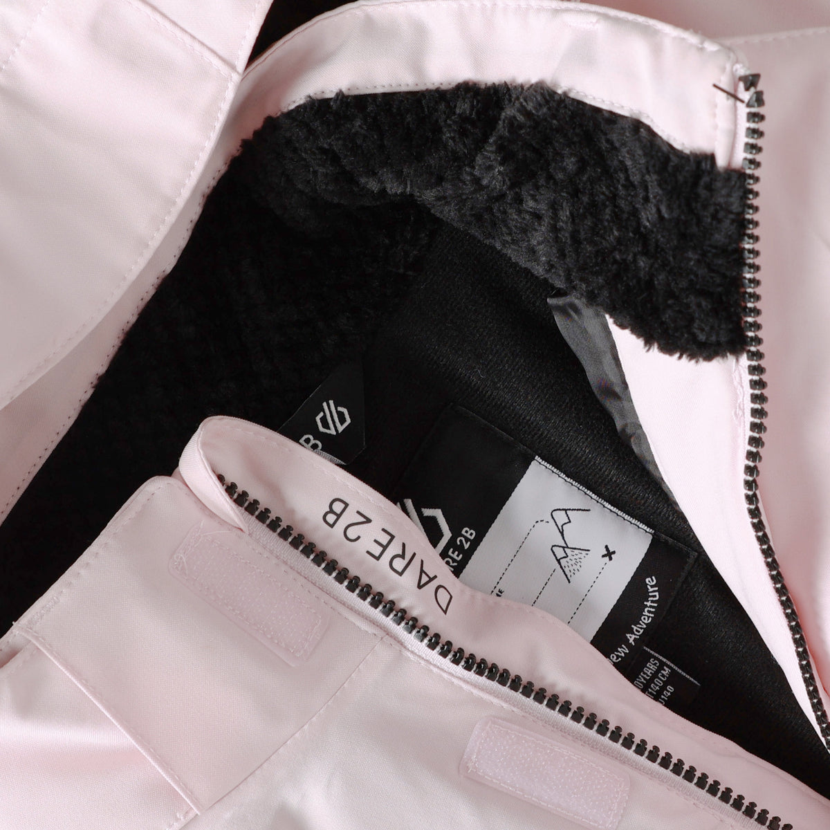 Pink Haze - Lifestyle - Dare 2B Childrens-Kids Shredder II Ski Jacket