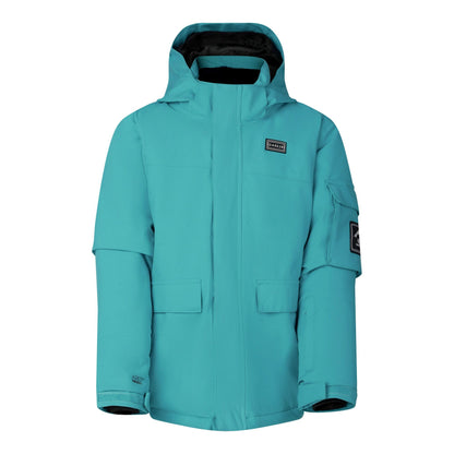 Turquoise - Front - Dare 2B Childrens-Kids Shredder II Ski Jacket