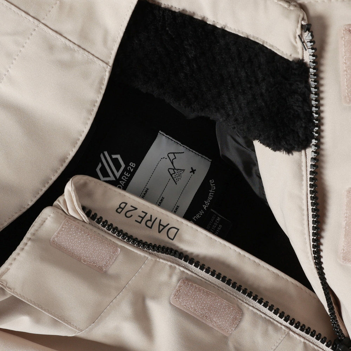 White Pepper - Lifestyle - Dare 2B Childrens-Kids Shredder II Ski Jacket