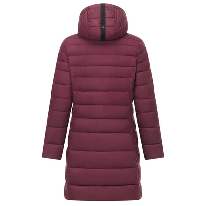 Fig-Powder Lilac - Back - Regatta Womens-Ladies Amara Padded Jacket
