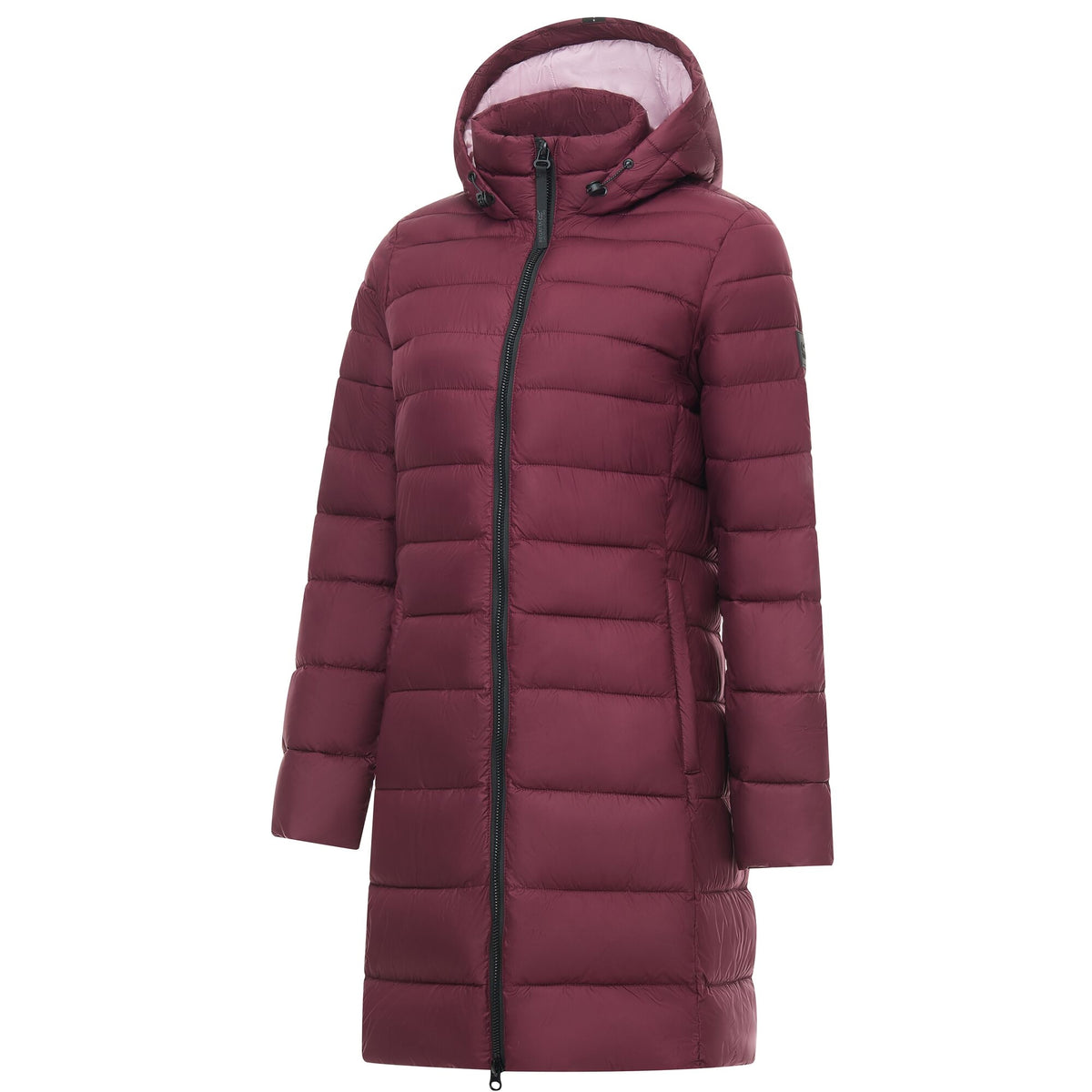 Fig-Powder Lilac - Side - Regatta Womens-Ladies Amara Padded Jacket