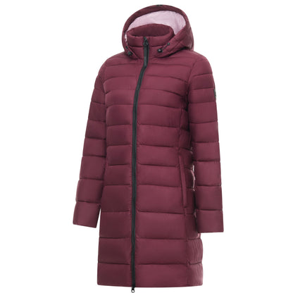 Fig-Powder Lilac - Side - Regatta Womens-Ladies Amara Padded Jacket