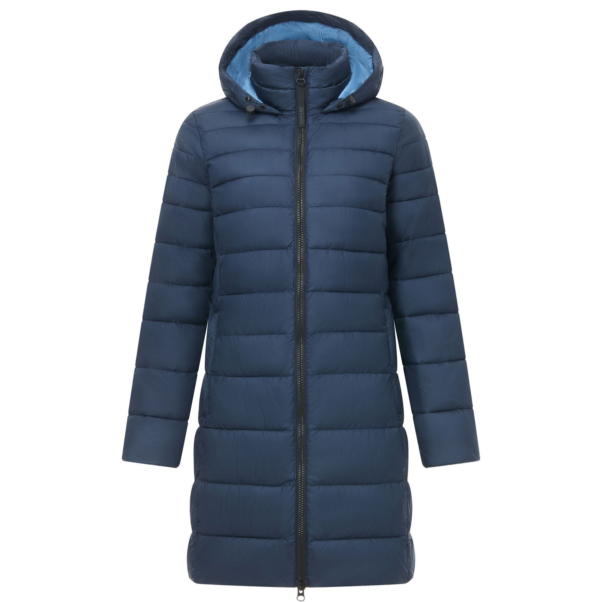 Navy-Dusky Blue - Front - Regatta Womens-Ladies Amara Padded Jacket