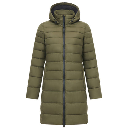 Olive Night-Black - Front - Regatta Womens-Ladies Amara Padded Jacket
