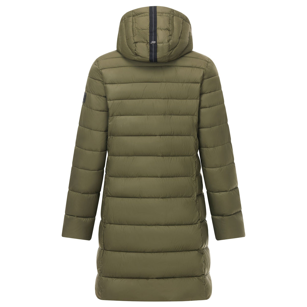 Olive Night-Black - Back - Regatta Womens-Ladies Amara Padded Jacket