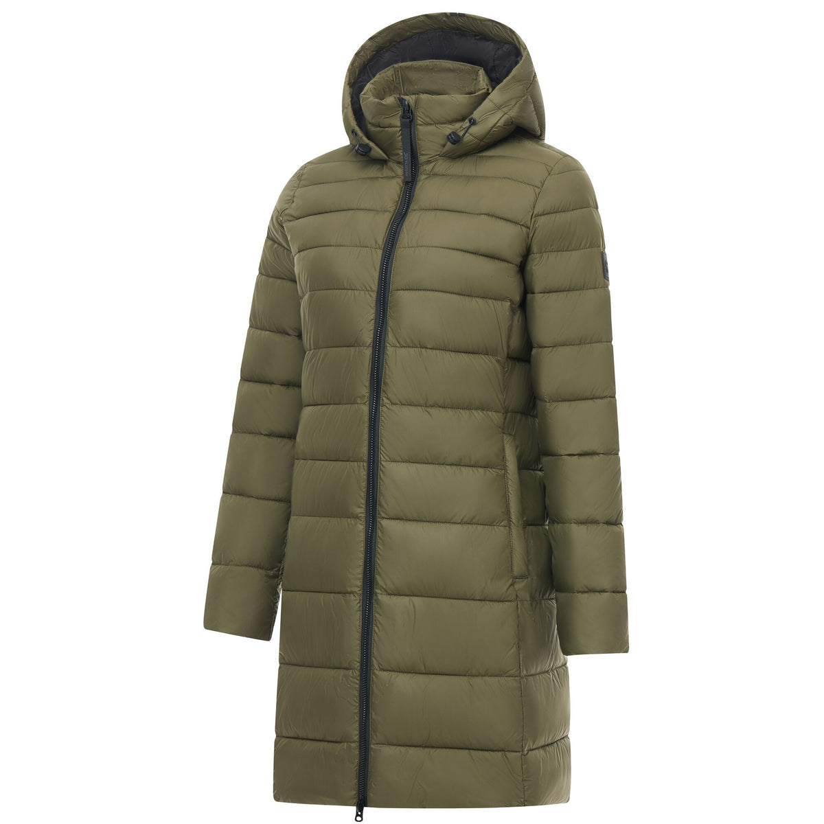 Olive Night-Black - Side - Regatta Womens-Ladies Amara Padded Jacket