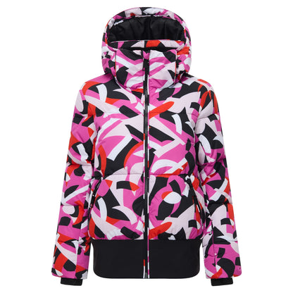 Pink - Front - Dare 2B Womens-Ladies Glitz II Abstract Padded Jacket