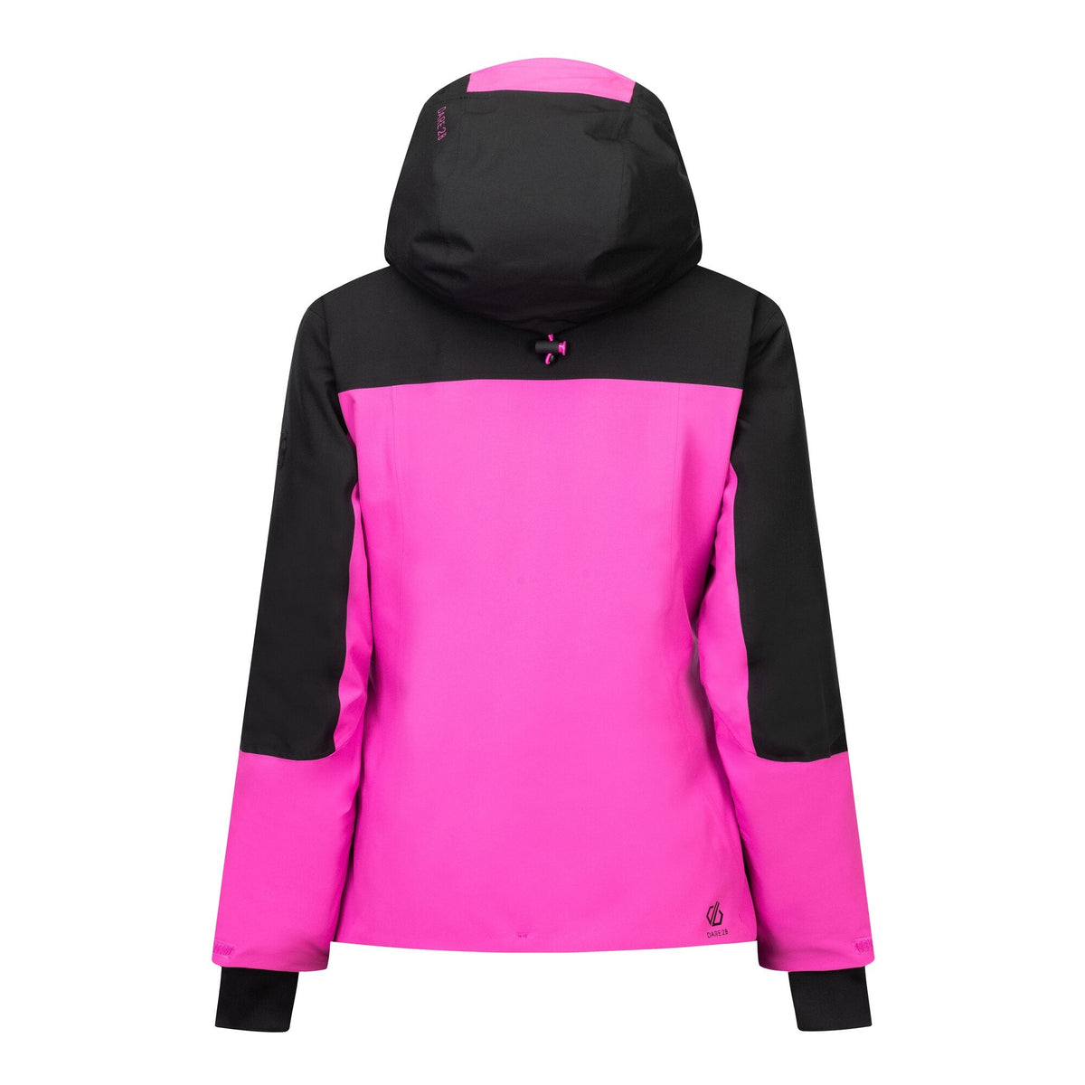 Extreme Pink-Black - Back - Dare 2B Womens-Ladies Flurry III Ski Jacket