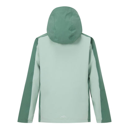 Dark Forest-Glacier Green - Back - Regatta Childrens-Kids Trekktain 3 in 1 Jacket