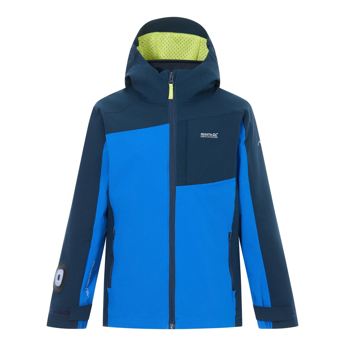 Navy-Olympian Blue - Front - Regatta Childrens-Kids Trekktain 3 in 1 Jacket