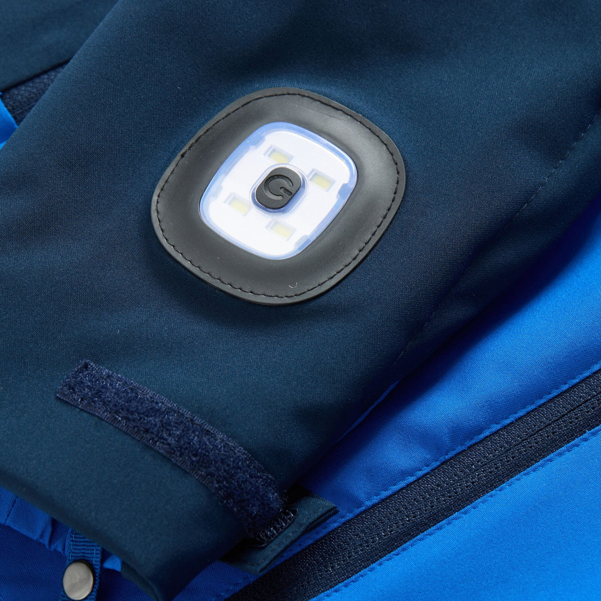 Navy-Olympian Blue - Close up - Regatta Childrens-Kids Trekktain 3 in 1 Jacket