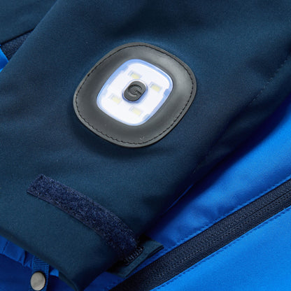 Navy-Olympian Blue - Close up - Regatta Childrens-Kids Trekktain 3 in 1 Jacket