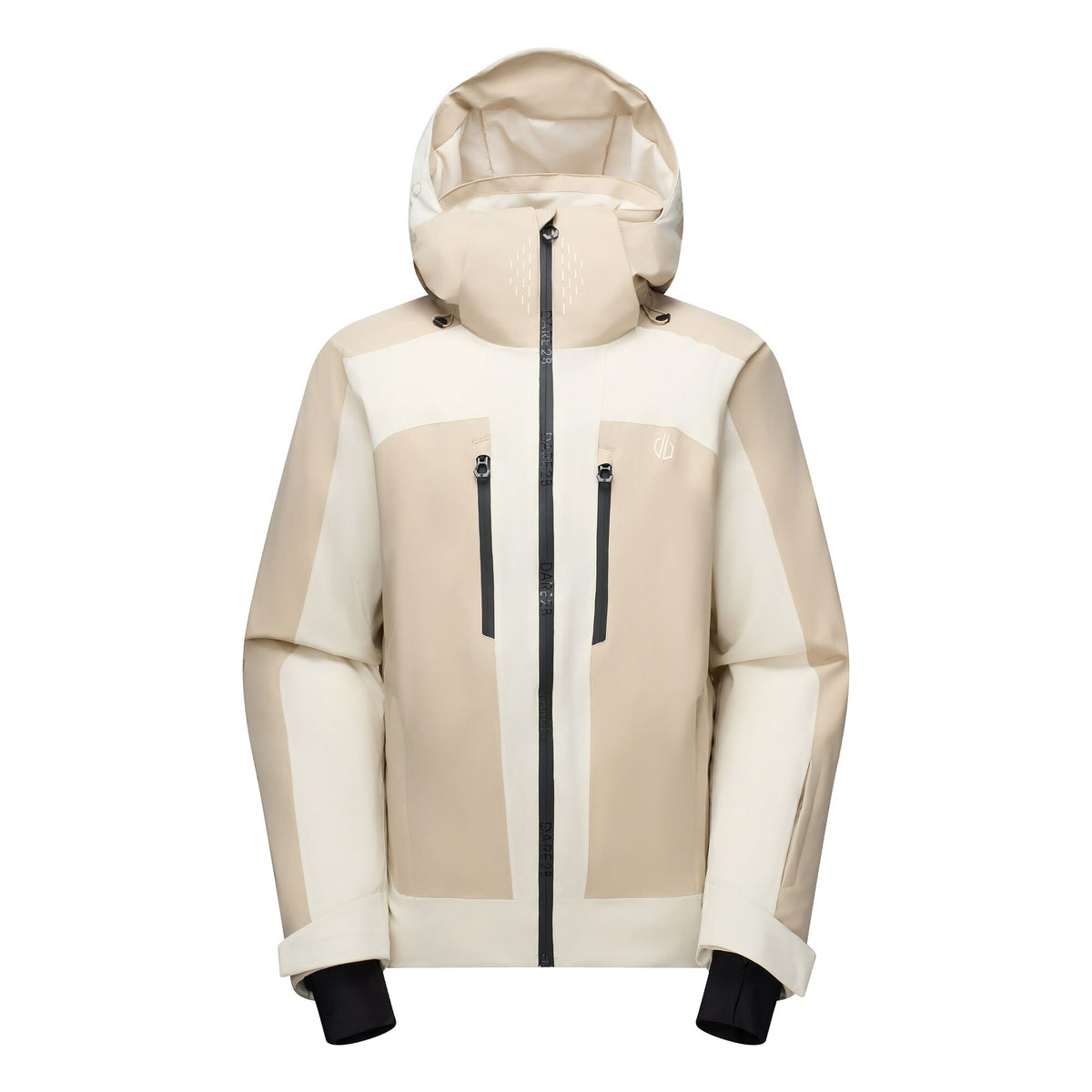 White Pepper - Front - Dare 2B Mens Assimilate II Ski Jacket
