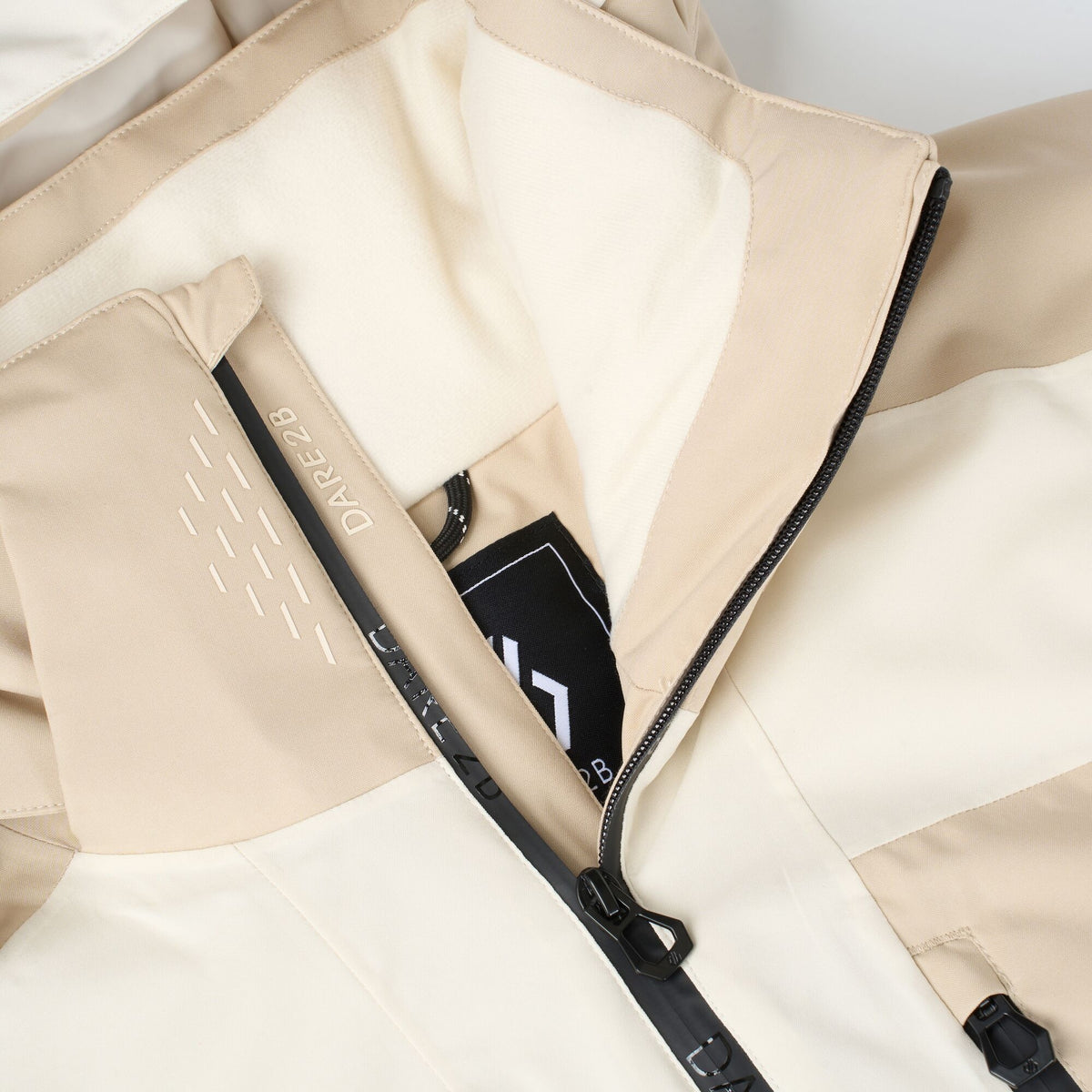 White Pepper - Pack Shot - Dare 2B Mens Assimilate II Ski Jacket