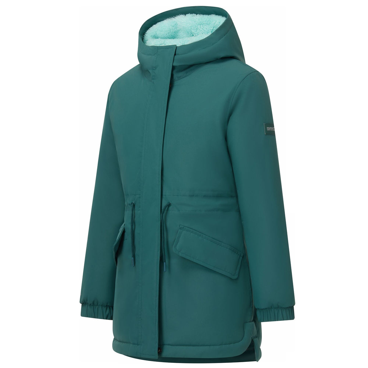 Mediterranea-Water Ballet - Side - Regatta Childrens-Kids Vallina Insulated Waterproof Jacket