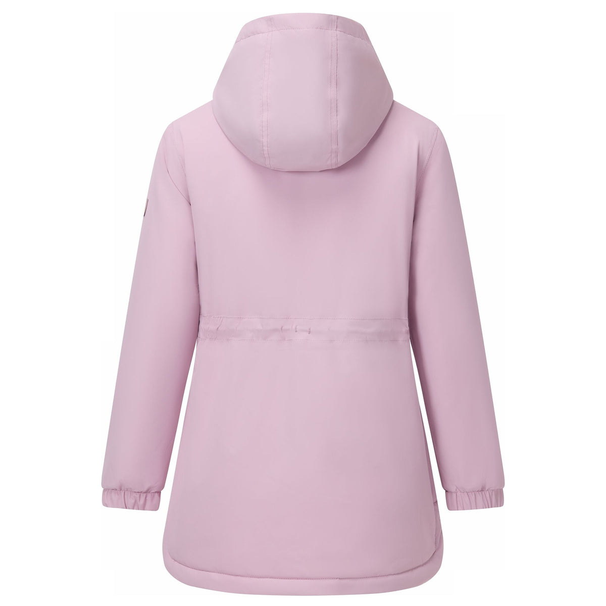 Powder Lilac-Fig - Back - Regatta Childrens-Kids Vallina Insulated Waterproof Jacket
