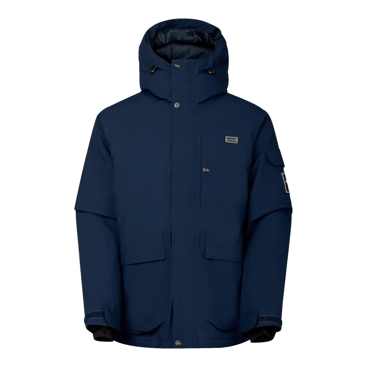Navy - Front - Dare 2B Mens Twin Tip ll Ski Jacket