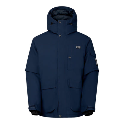 Navy - Front - Dare 2B Mens Twin Tip ll Ski Jacket