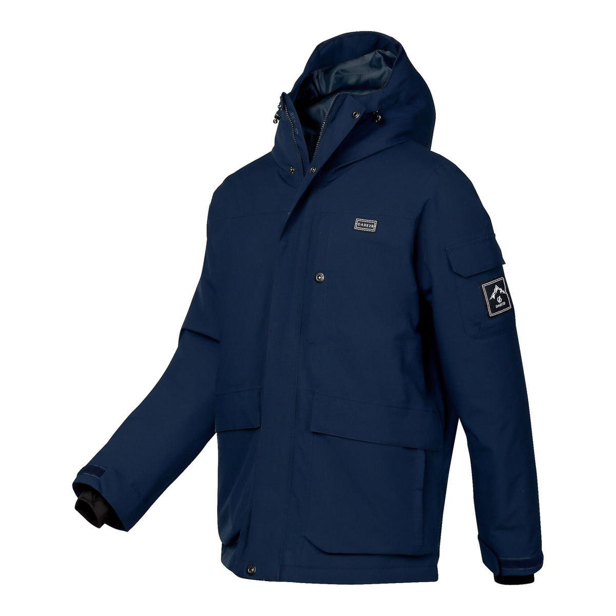 Navy - Side - Dare 2B Mens Twin Tip ll Ski Jacket
