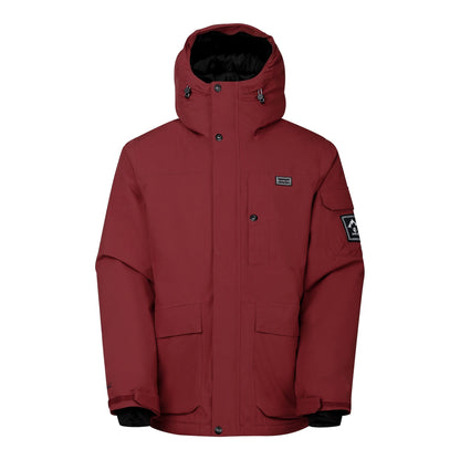 Rustic Red - Front - Dare 2B Mens Twin Tip ll Ski Jacket