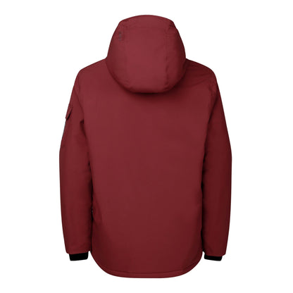 Rustic Red - Back - Dare 2B Mens Twin Tip ll Ski Jacket