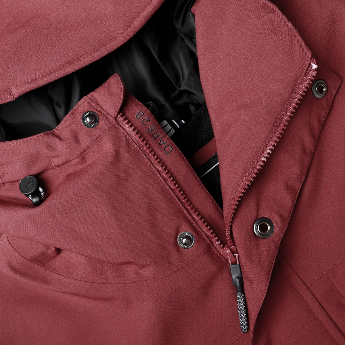 Rustic Red - Lifestyle - Dare 2B Mens Twin Tip ll Ski Jacket