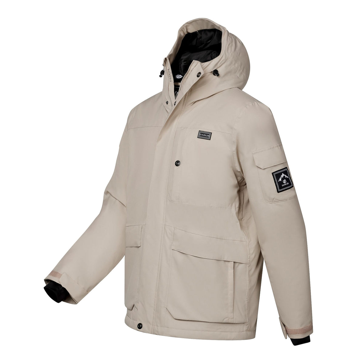 White Pepper - Side - Dare 2B Mens Twin Tip ll Ski Jacket