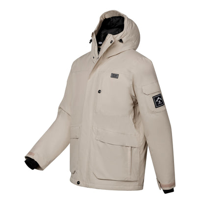 White Pepper - Side - Dare 2B Mens Twin Tip ll Ski Jacket