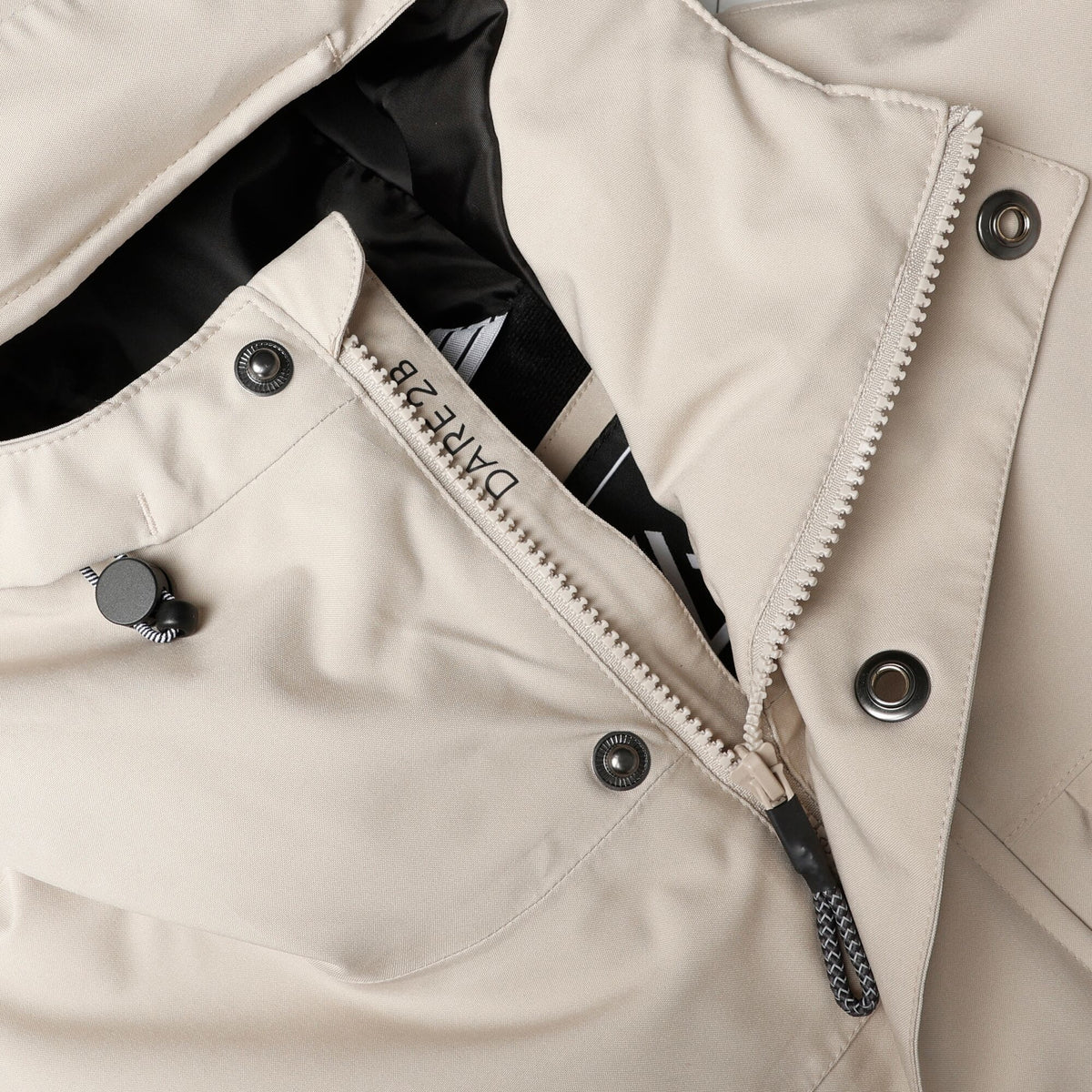 White Pepper - Lifestyle - Dare 2B Mens Twin Tip ll Ski Jacket