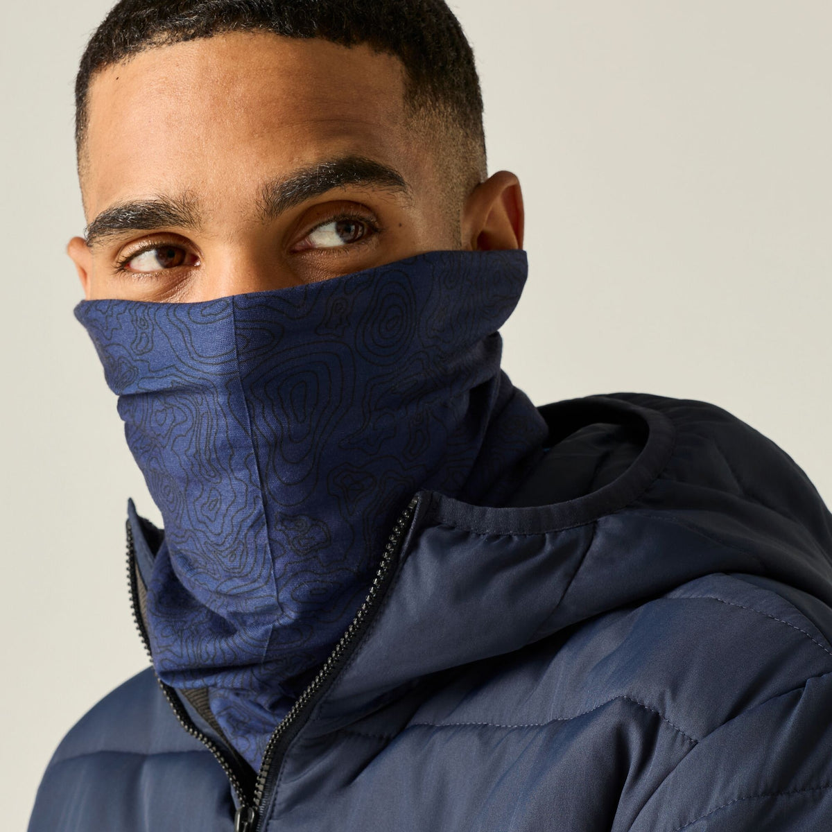 Blue - Lifestyle - Regatta Unisex Adult Multitube II Snood