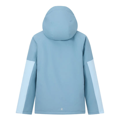 Dusky Blue-Skyway - Back - Regatta Childrens-Kids Hillain Lined Waterproof Jacket