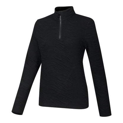 Black - Side - Dare 2B Womens-Ladies Glamorize IV Midlayer
