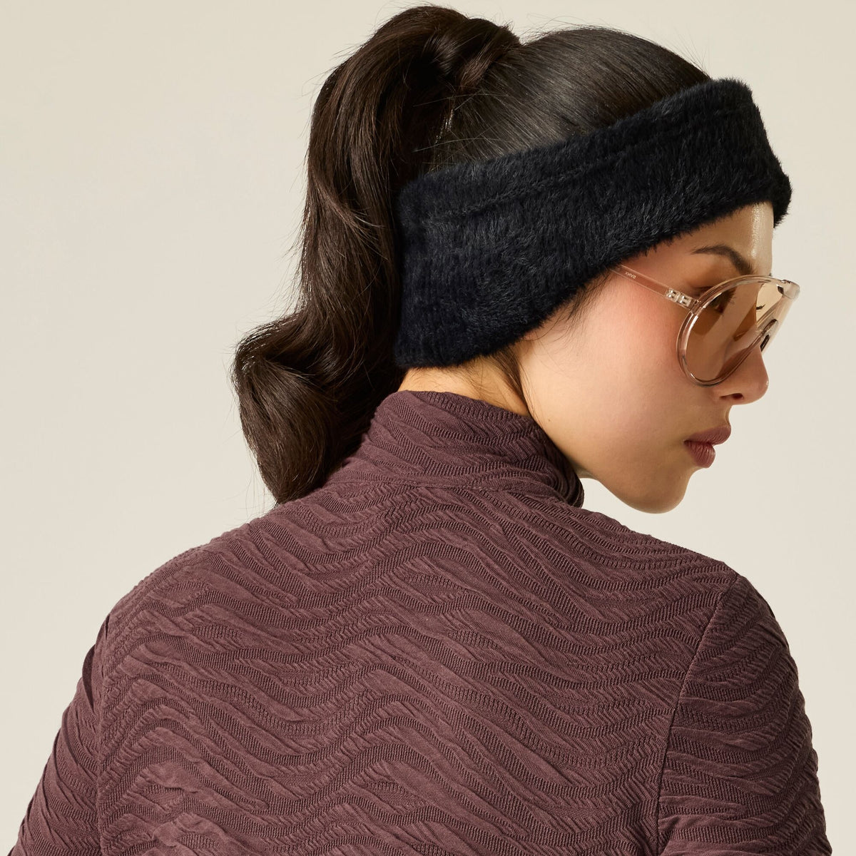 Huckleberry - Close up - Dare 2B Womens-Ladies Glamorize IV Midlayer