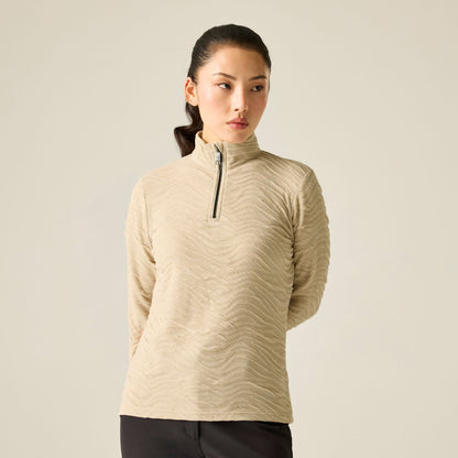 White Pepper - Close up - Dare 2B Womens-Ladies Glamorize IV Midlayer