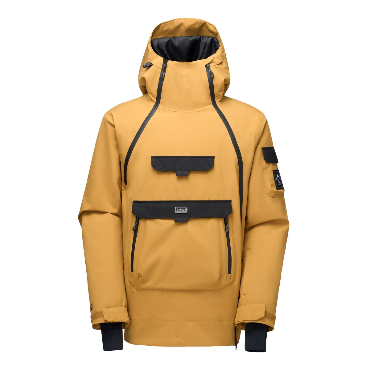 Wood Brown - Front - Dare 2B Mens T-Bar III Waterproof Ski Jacket