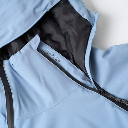 Dusky Blue - Pack Shot - Dare 2B Mens T-Bar III Waterproof Ski Jacket