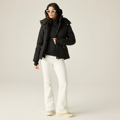 Black - Lifestyle - Dare 2B Womens-Ladies Contour Ski Jacket