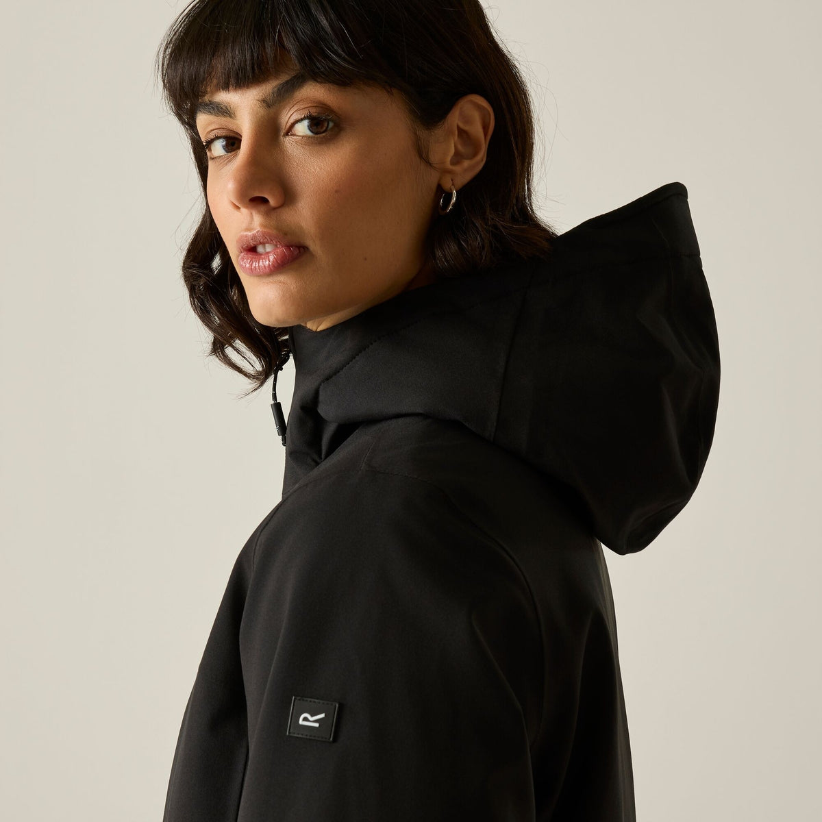 Black - Pack Shot - Regatta Womens-Ladies Taline Insulated Waterproof Jacket